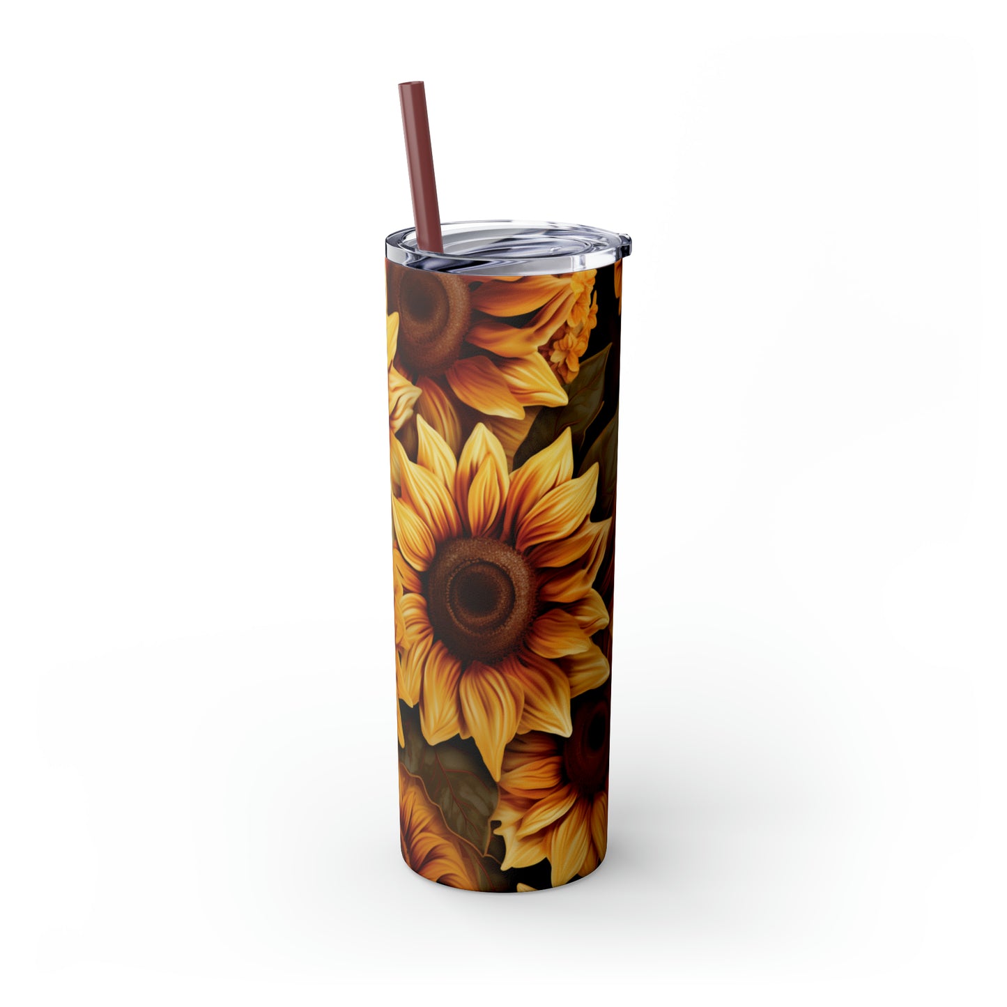 Skinny Tumbler with Straw, 20oz