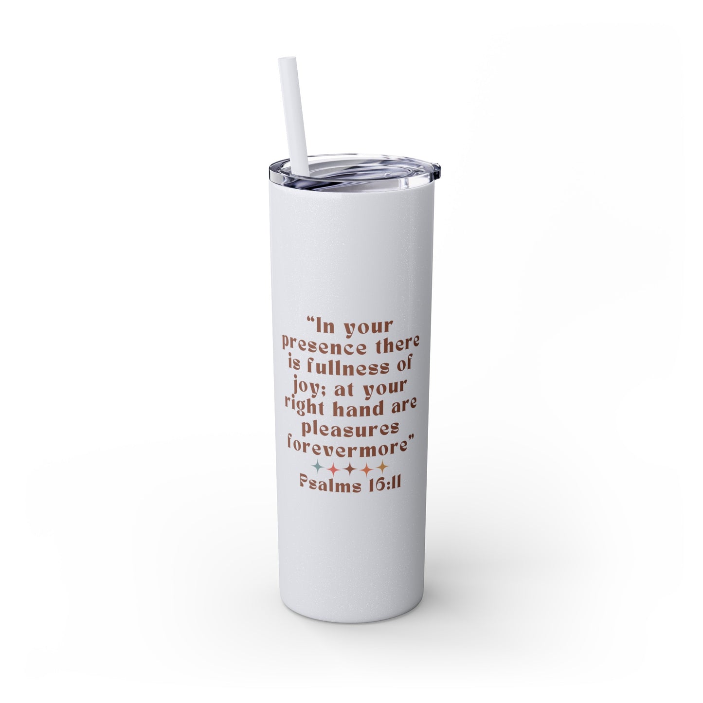 God Vibes Only 20oz Tumbler Cup with Straw